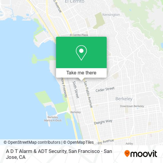 Mapa de A D T Alarm & ADT Security