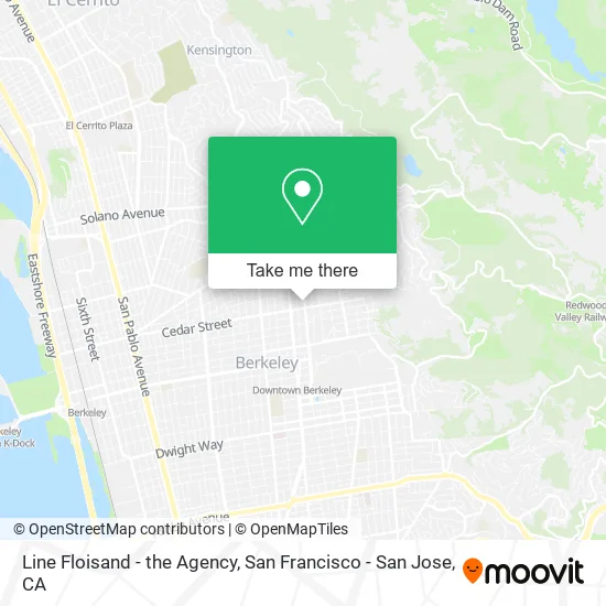 Line Floisand - the Agency map