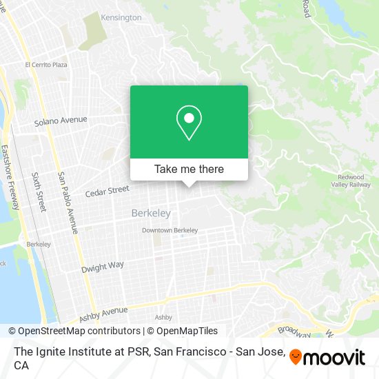 The Ignite Institute at PSR map