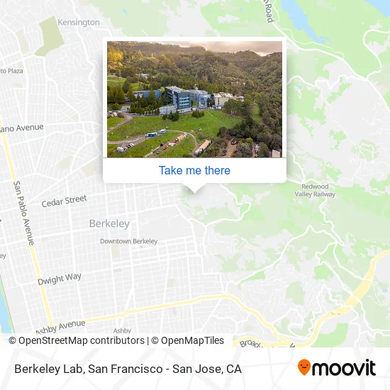Mapa de Berkeley Lab
