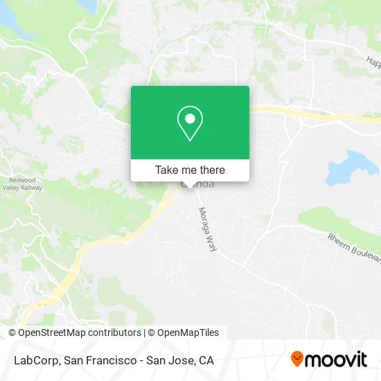 Mapa de LabCorp