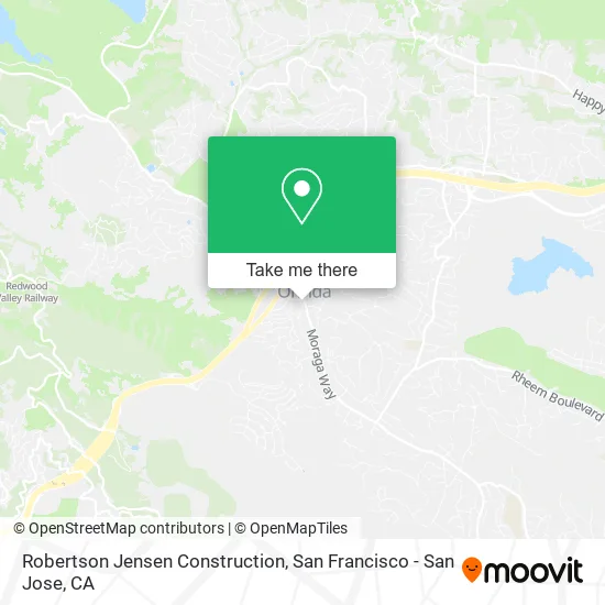 Mapa de Robertson Jensen Construction