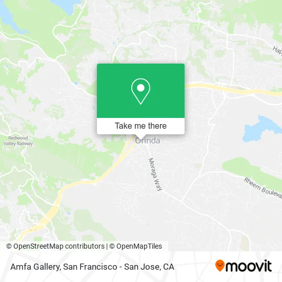Amfa Gallery map