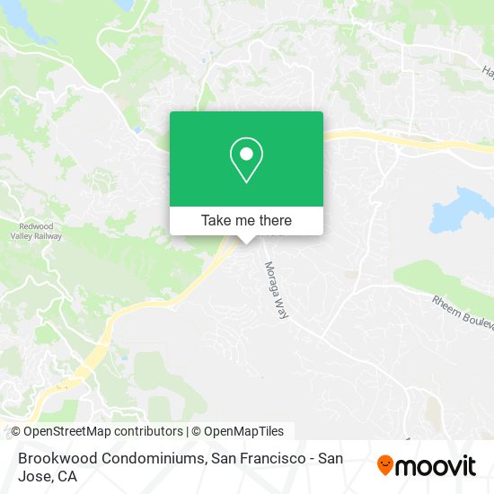 Mapa de Brookwood Condominiums
