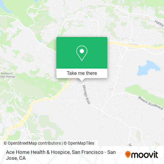 Mapa de Ace Home Health & Hospice