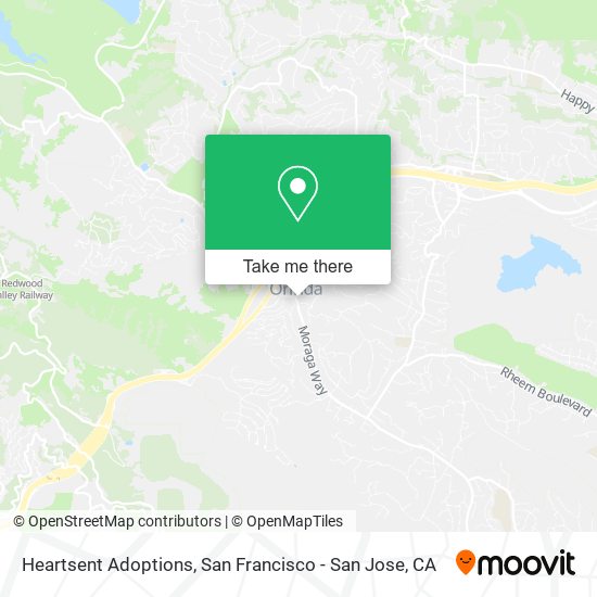 Heartsent Adoptions map