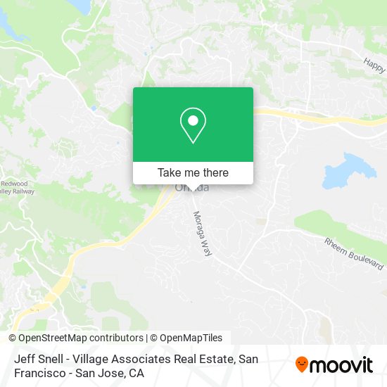 Mapa de Jeff Snell - Village Associates Real Estate