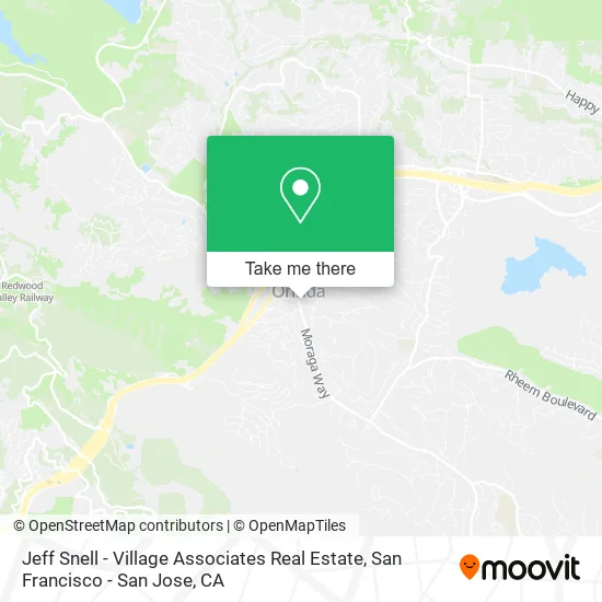 Mapa de Jeff Snell - Village Associates Real Estate