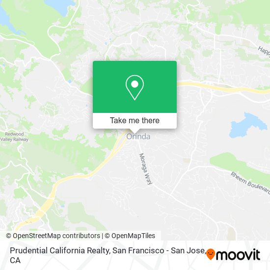 Mapa de Prudential California Realty