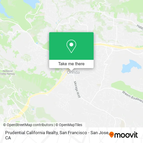 Mapa de Prudential California Realty