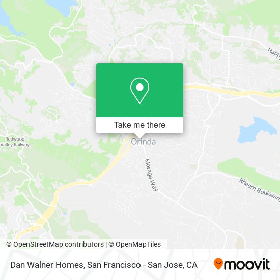 Dan Walner Homes map