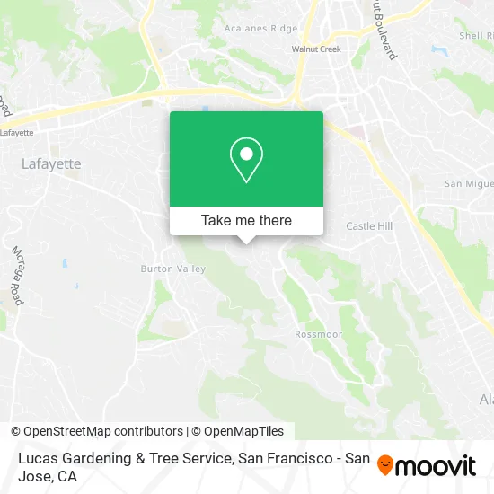 Mapa de Lucas Gardening & Tree Service