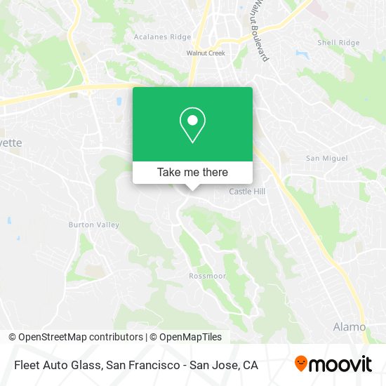 Mapa de Fleet Auto Glass