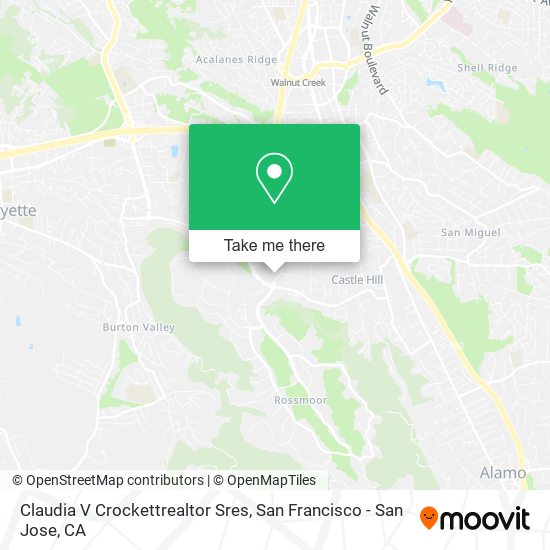 Claudia V Crockettrealtor Sres map