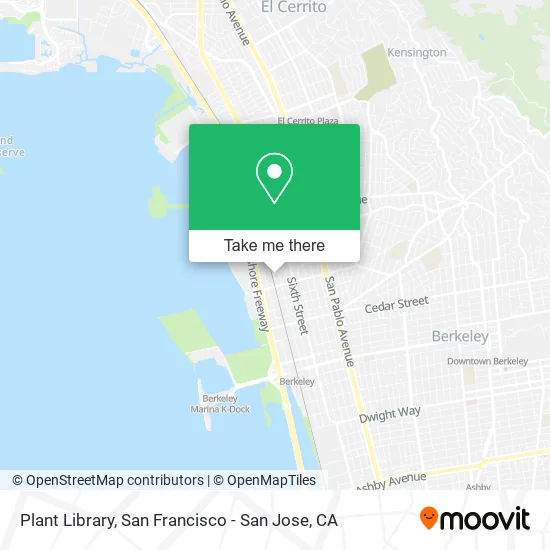 Mapa de Plant Library