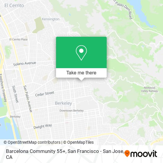 Barcelona Community 55+ map