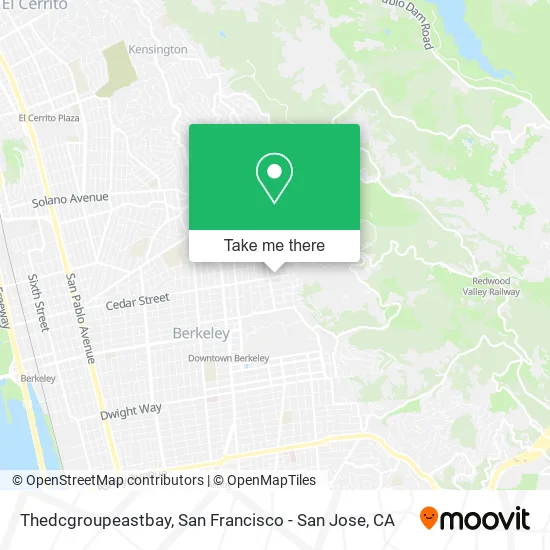 Mapa de Thedcgroupeastbay