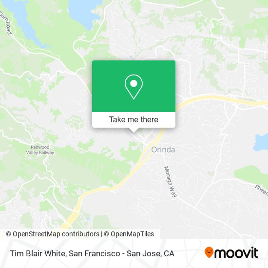 Mapa de Tim Blair White