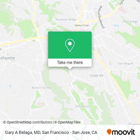 Mapa de Gary A Belaga, MD