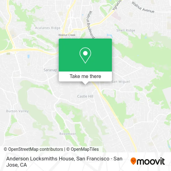 Anderson Locksmiths House map