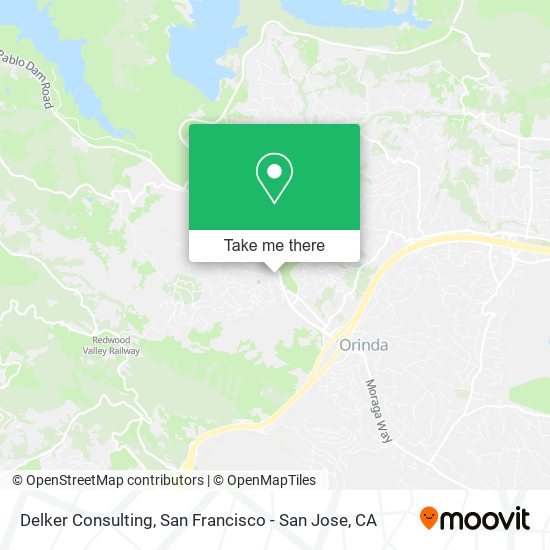 Mapa de Delker Consulting