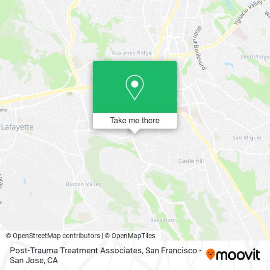 Mapa de Post-Trauma Treatment Associates