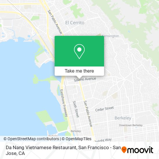 Da Nang Vietnamese Restaurant map