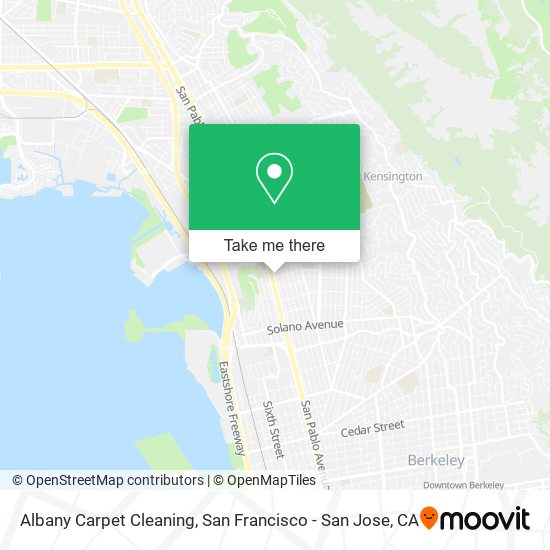 Albany Carpet Cleaning map