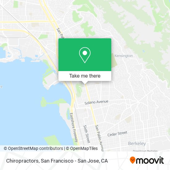 Mapa de Chiropractors