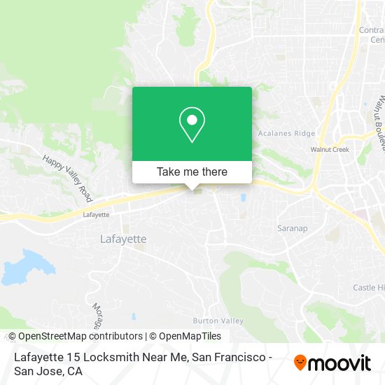 Lafayette 15 Locksmith Near Me map