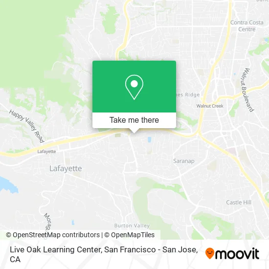 Live Oak Learning Center map