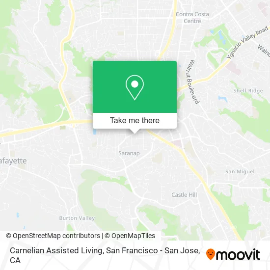Mapa de Carnelian Assisted Living