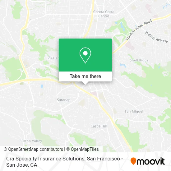 Cra Specialty Insurance Solutions map