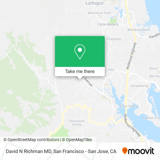 Mapa de David N Richman MD