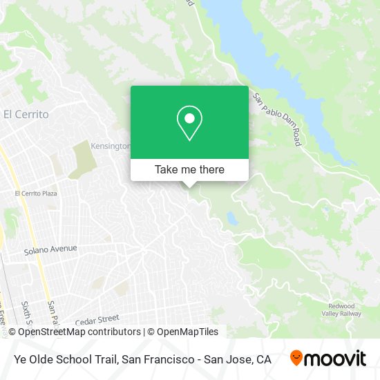 Mapa de Ye Olde School Trail