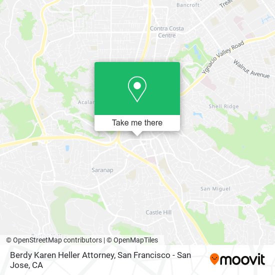 Mapa de Berdy Karen Heller Attorney