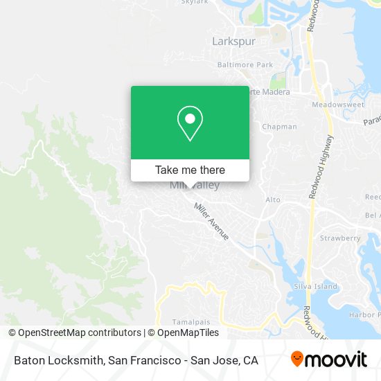 Mapa de Baton Locksmith