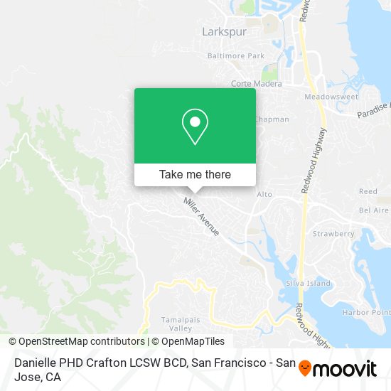 Danielle PHD Crafton LCSW BCD map