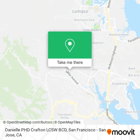 Mapa de Danielle PHD Crafton LCSW BCD