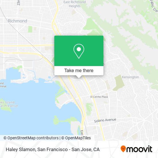 Mapa de Haley Slamon