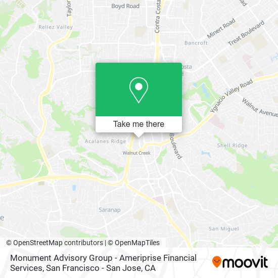 Monument Advisory Group - Ameriprise Financial Services map