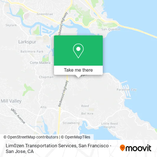 Mapa de Lim0zen Transportation Services