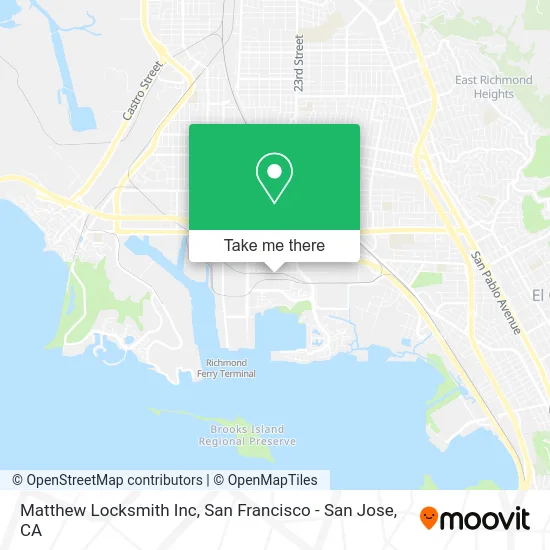 Matthew Locksmith Inc map