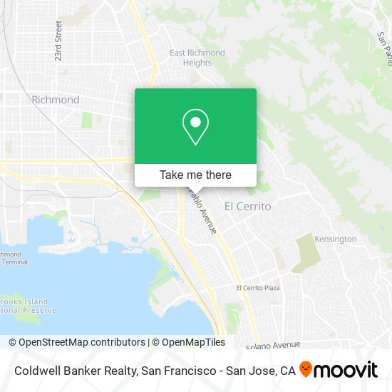 Coldwell Banker Realty map