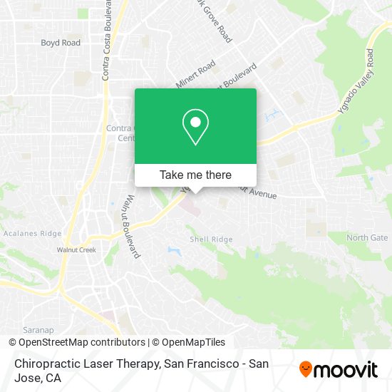 Mapa de Chiropractic Laser Therapy