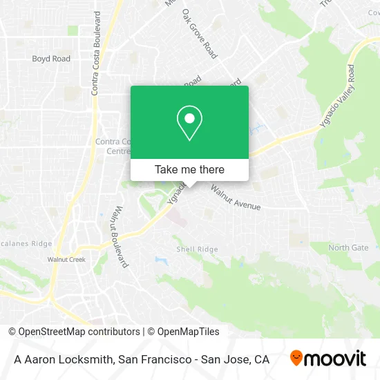 A Aaron Locksmith map