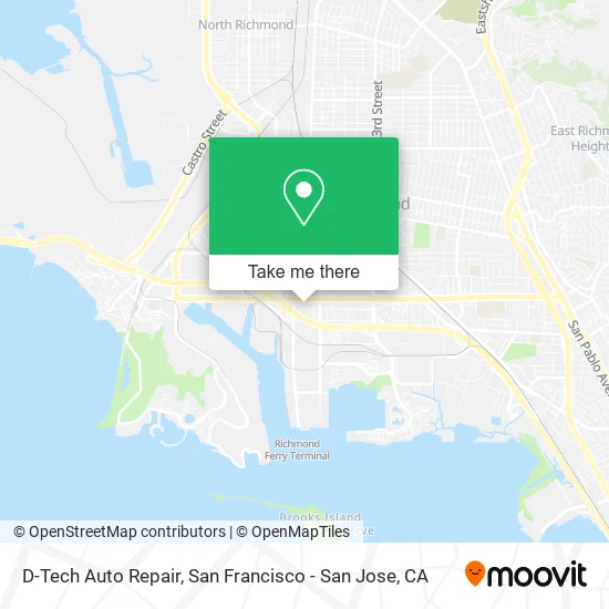 D-Tech Auto Repair map