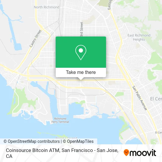 Coinsource Bitcoin ATM map