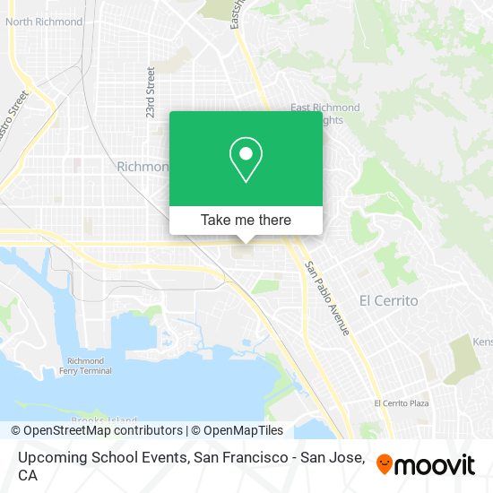 Mapa de Upcoming School Events