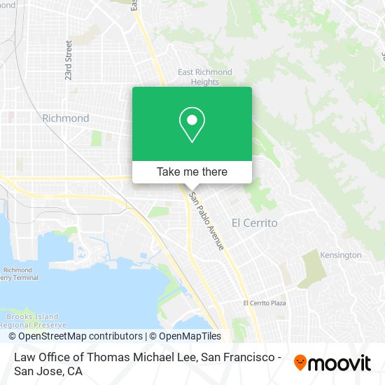 Law Office of Thomas Michael Lee map